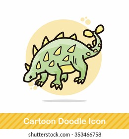 dinosaur doodle