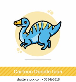 dinosaur doodle