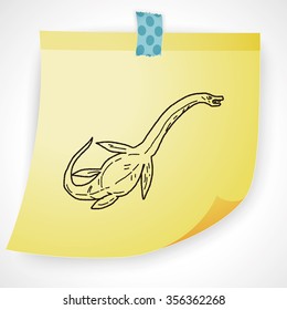 dinosaur doodle