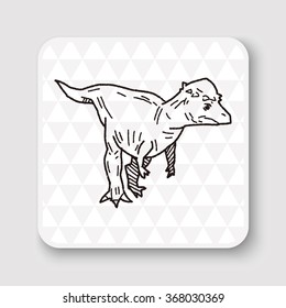 dinosaur doodle