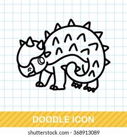 dinosaur doodle