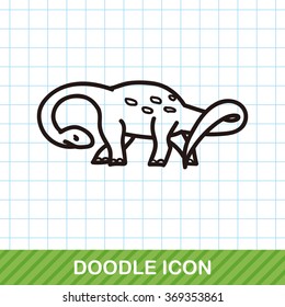 dinosaur doodle