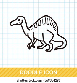 dinosaur doodle