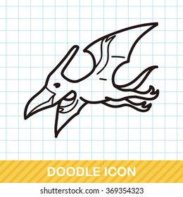 dinosaur doodle