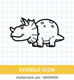 dinosaur doodle