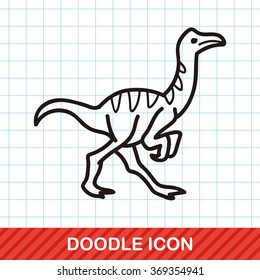 dinosaur doodle