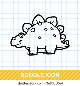 dinosaur doodle