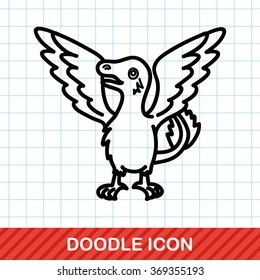dinosaur doodle