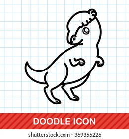 dinosaur doodle