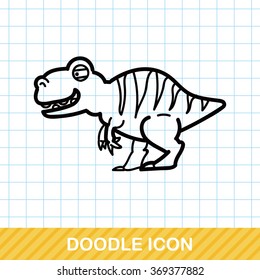 dinosaur doodle