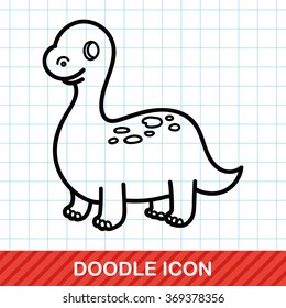 dinosaur doodle