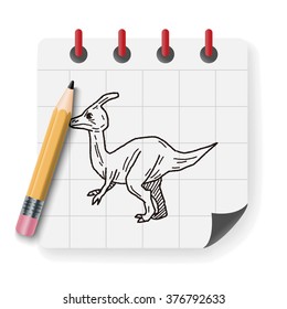 dinosaur doodle