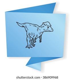 dinosaur doodle