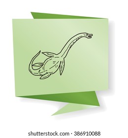 dinosaur doodle
