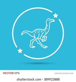 dinosaur doodle