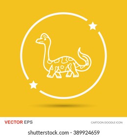 dinosaur doodle