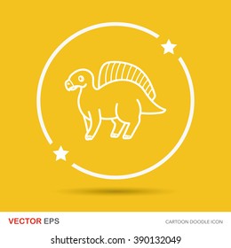dinosaur doodle
