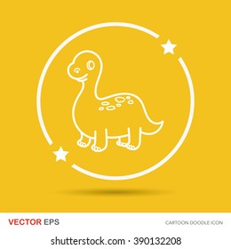 dinosaur doodle