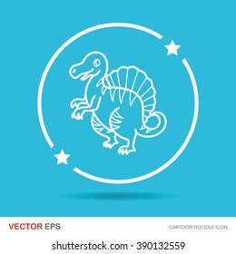 dinosaur doodle
