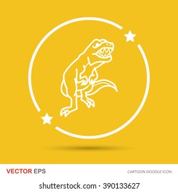 dinosaur doodle
