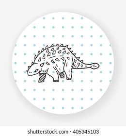 dinosaur doodle