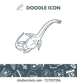 dinosaur doodle