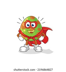 the dinosaur egg heroes vector. cartoon character