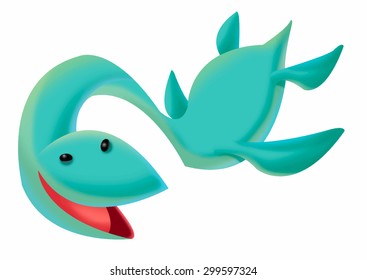 dinosaur. Elasmosaurus.