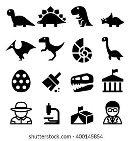 Dinosaur & Excavation Icon