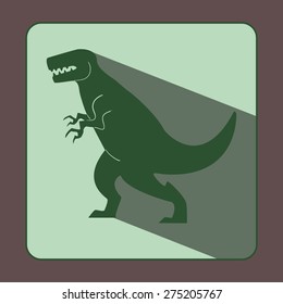 Dinosaur flat icon