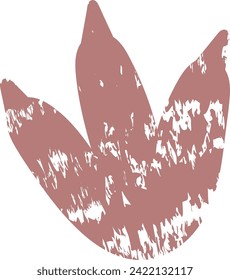 Dinosaur Foot Track Silhouette Vector Illustration