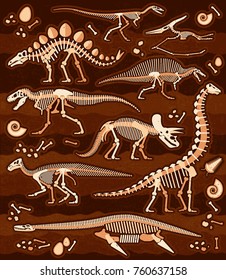 Dinosaur Fossils, Eggs, Bones & Skeletons