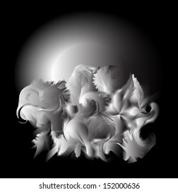 dinosaur halloween abstract vector