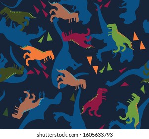 90s dinosaur pattern