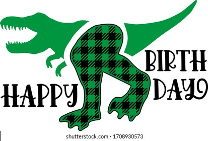 Dinosaur, happy birthday, green, party