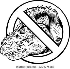  dinosaur head on isolated white background