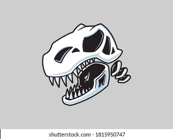 dinosaur head skeleton