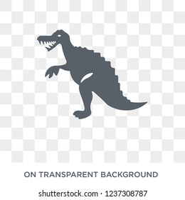 Dinosaur icon. Dinosaur design concept from  collection. Simple element vector illustration on transparent background.