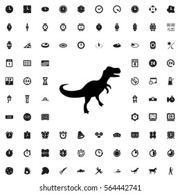 dinosaur icon illustration isolated vector sign symbol