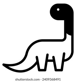 Dinosaur Icon Illustration for web, app, infographic, etc