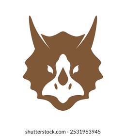 Ilustração de design de imagem de ícone de dinossauro