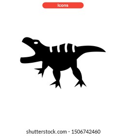 dinosaur icon isolated sign symbol vector illustration - high quality black style vector icons

