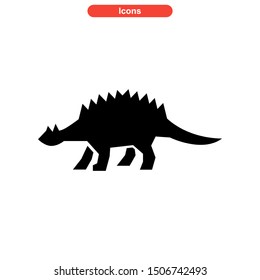 dinosaur icon isolated sign symbol vector illustration - high quality black style vector icons
