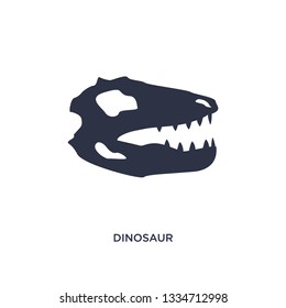 dinosaur icon. Simple element illustration from history concept. dinosaur editable symbol design on white background. Can be use for web and mobile.