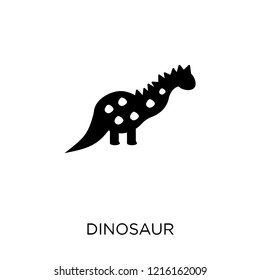 Dinosaur icon. Dinosaur symbol design from Museum collection. Simple element vector illustration on white background.