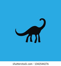 dinosaur icon vector