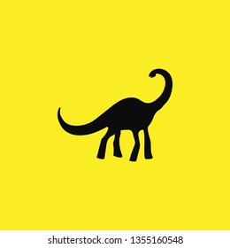 dinosaur icon vector