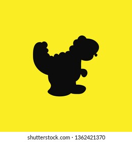 dinosaur icon vector
