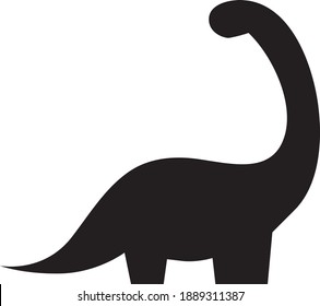 Dinosaur Icon Vector Logo Template