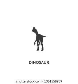 dinosaur icon vector. dinosaur sign on white background. dinosaur icon for web and app